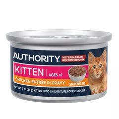 Authority Everyday Health Kitten Wet Cat Food - Shredded, 3oz