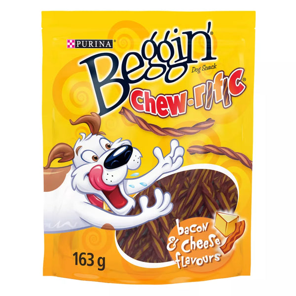 Beggin' Chew-Rific Dog Treat - Bacon & Cheese