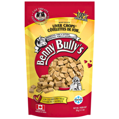 Benny Bully's Liver Chops Cat Treat - Natural, Beef Liver