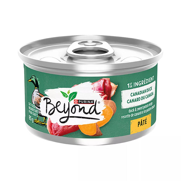 Beyond Adult Wet Cat Food Pâté - Canadian Duck & Sweet Potato Recipe, 85 g