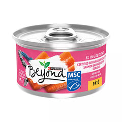 Beyond Adult Wet Cat Food Pâté - Wild-Caught Salmon Recipe, 85 g