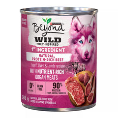 Beyond Wet Dog Food - Wild Beef, Liver & Lamb Recipe