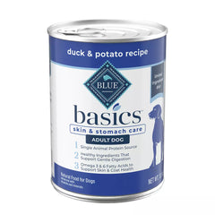 Blue Buffalo® Basics™ Skin & Stomach Care Adult Wet Dog Food - Duck & Potato, 12.5 oz