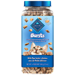 Blue Buffalo® Bursts  All Life Stages Treat Cat Treats - Natural, Chicken