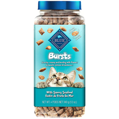 Blue Buffalo® Bursts  All Life Stages Treat Cat Treats - Natural, Fish