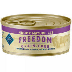 Blue Buffalo Freedom Indoor Mature Senior Wet Cat Food - Grain Free, 5.5 Oz.