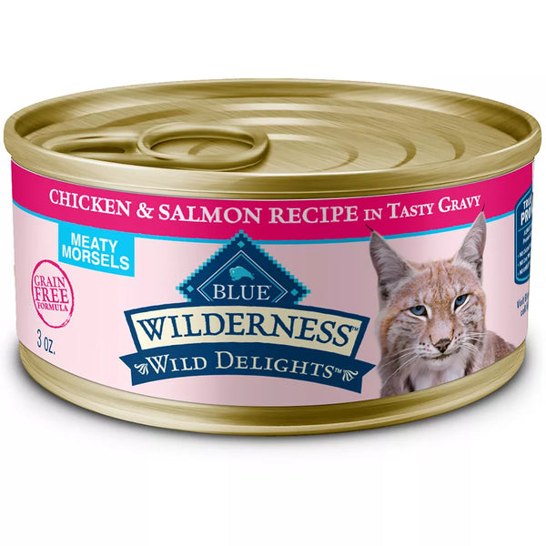 Blue Buffalo Wilderness Adult Wet Cat Food - Grain Free, 3 Oz.