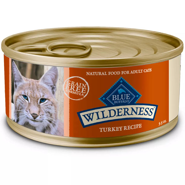 Blue Buffalo Wilderness Adult Wet Cat Food - Grain Free, 5.5 Oz.