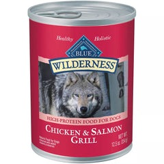 Blue Buffalo® Wilderness™ Adult Wet Dog Food - Grain Free, Salmon & Chicken, 12.5 oz