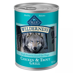 Blue Buffalo® Wilderness™ Adult Wet Dog Food - Grain Free, Trout & Chicken, 12.5 oz