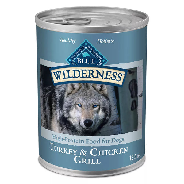Blue Buffalo® Wilderness™ Adult Wet Dog Food - Grain Free, Turkey & Chicken, 12.5 oz