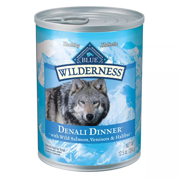 Blue Buffalo® Wilderness Denali Dinner Adult Wet Dog Food - Grain Free, Salmon, Venison & Halibut