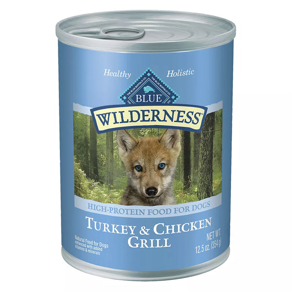 Blue Buffalo® Wilderness™ Puppy Wet Dog Food - Grain Free, Turkey & Chicken