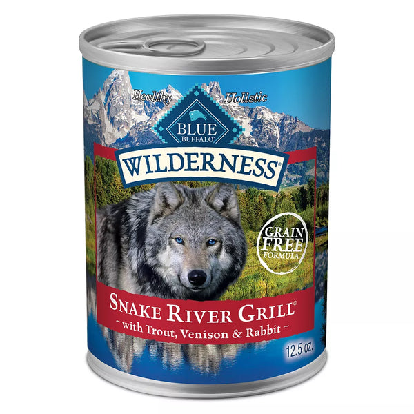 Blue Buffalo® Wilderness™ Snake River Grill Adult Wet Dog Food - Grain Free, 12.5 oz