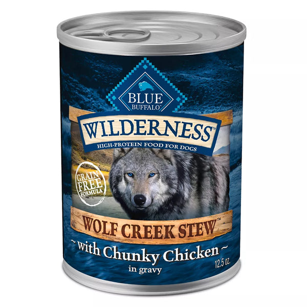 Blue Buffalo® Wilderness™ Wolf Creek Stew All Life Stage Wet Dog Food - Grain Free, 12.5 Oz