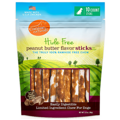 Canine Naturals Hide Free Peanut Butter Sticks Dog Chew