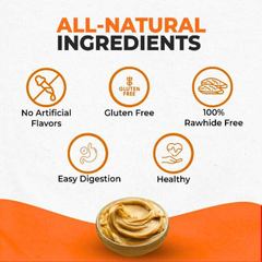 Canine Naturals Peanut Butter Sticks – Available in Packs Mini to XL