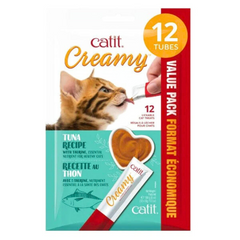 Catit Creamy Tuna – Hydrating Lickable Cat Treat (Tube)