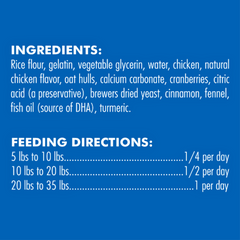 Chicken Flavor Teething Rings for Puppies – Soft Chew Relief