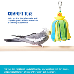 Comfort Duck Bird Toy by All Living Things – Cozy Feathered Fun