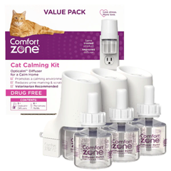 Comfort Zone Calming Diffuser Kit – Relaxed Home for Pets