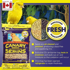 Complete Canary Bird Food Natural VME Seed Blend for Daily Feeding