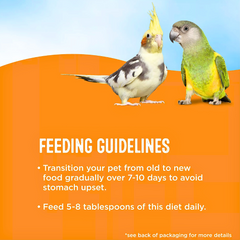 Complete Seed & Pellet Diet for Cockatiels – Fresh & Tasty Blend