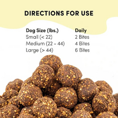 Crumps’ Gutsy Happy Bites – Calming Dog Treats with Mushrooms