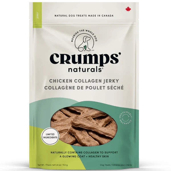 Crumps' naturals Chicken Collagen Jerky Dog Treats