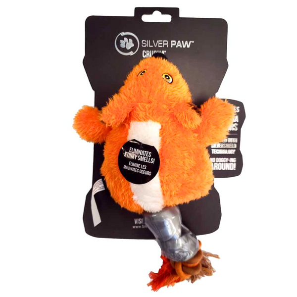 Crusha Tails Animal Dog Toy; Available in 3 styles