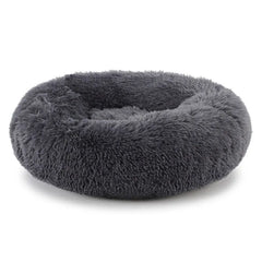 Cozy round bed for large pets