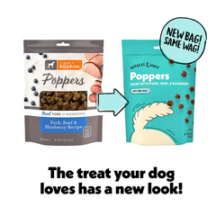 Delicious Wiggles Wags Poppers Dog Treats – 8 oz of Pure Joy!