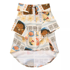 Disney Pixar Moana Button-Down Pet Shirt