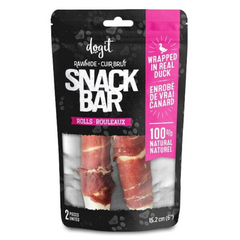 Dogit Snack Bar Twists Dog Treats; Duck