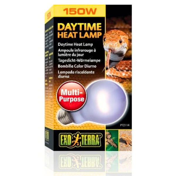 Exo Terra Daytime Heat Lamp – Natural Light & Heat for Reptiles