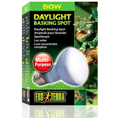 Exo Terra Heat & Light Basking Lamp – Daytime Reptile Habitat Lamp