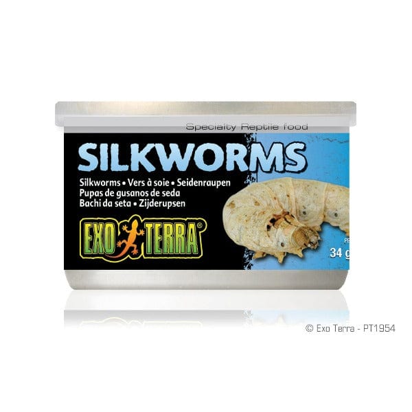 Exo Terra Silkworms Canned Specialty Reptile Food