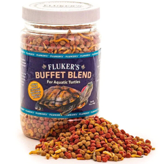 Fluker’s Buffet Blend Aquatic Turtle Formula – Freeze-Dried Shrimp & Mealworms
