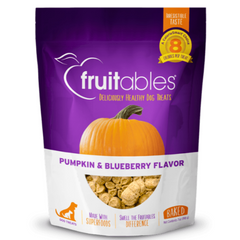 Fruitables Baked Pumpkin & Blueberry Dog Treats