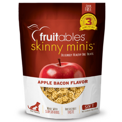 Fruitables Skinny Minis Apple Bacon Flavor Dog Treats