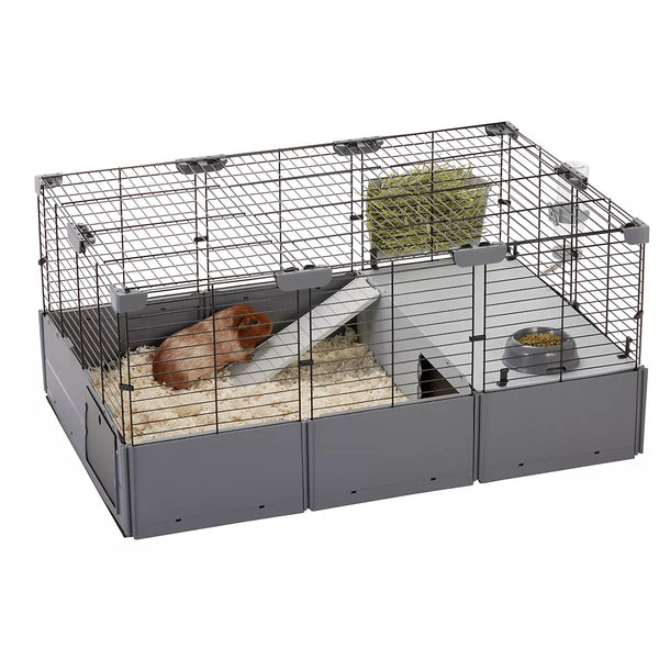 Full Cheeks™ Small Pet Cage with Feeder & Hideaway – Customizable
