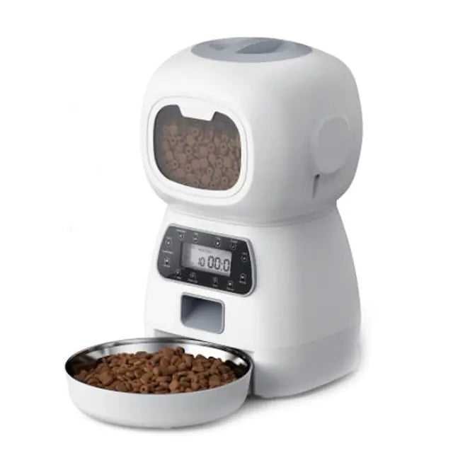 Smart Food Dispenser for Cats and Dogs with Timer