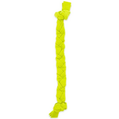 Guru Squeaking Tennis Snuffle Rope – Durable Fetch & Tug Toy