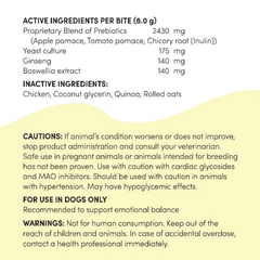 Gutsy Happy Bites by Crumps’ – Stress & Mood Support for Dogs