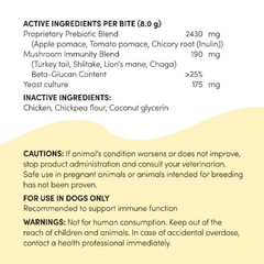 Gutsy Immune Bites by Crumps’ – Functional Mushroom Treats