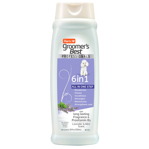 Hartz Groomer's Best Professionals 6-in-1 Dog Shampoo