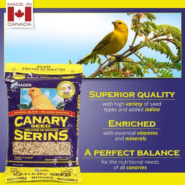 Healthy Seed Mix for Canaries Hagen VME Balanced Nutrition Formula