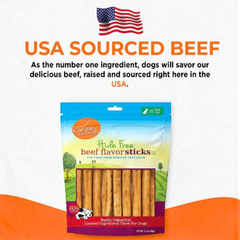 Hide Free Beef Sticks – Natural Chews Dogs Love Without Rawhide