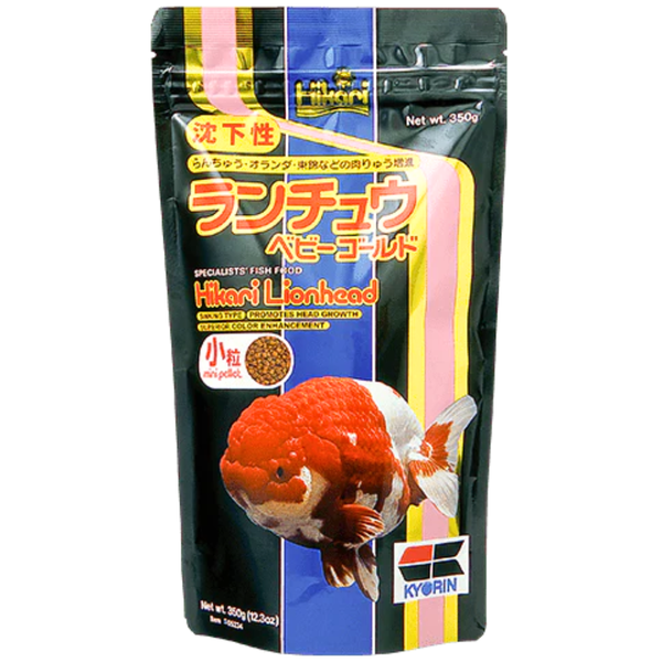 Hikari Lionhead Mini Pellet Color & Head Growth Fish Food