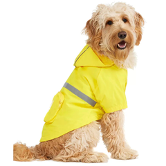 Hotel Doggy Packable Reflective Raincoat - Super Yellow